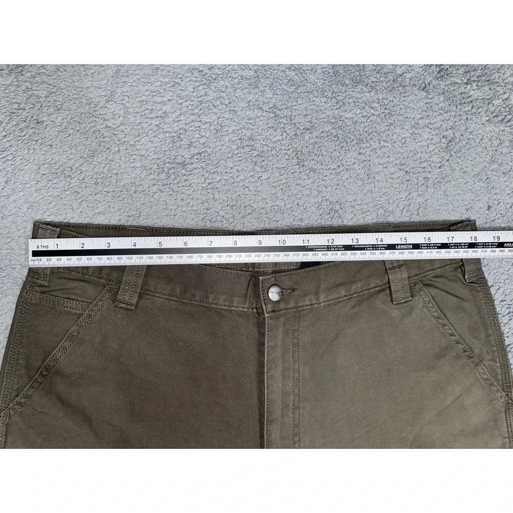 Carhartt BN2802-M 36x36 Relax Rugged Flex Double Front Utility Pants Umber Brown